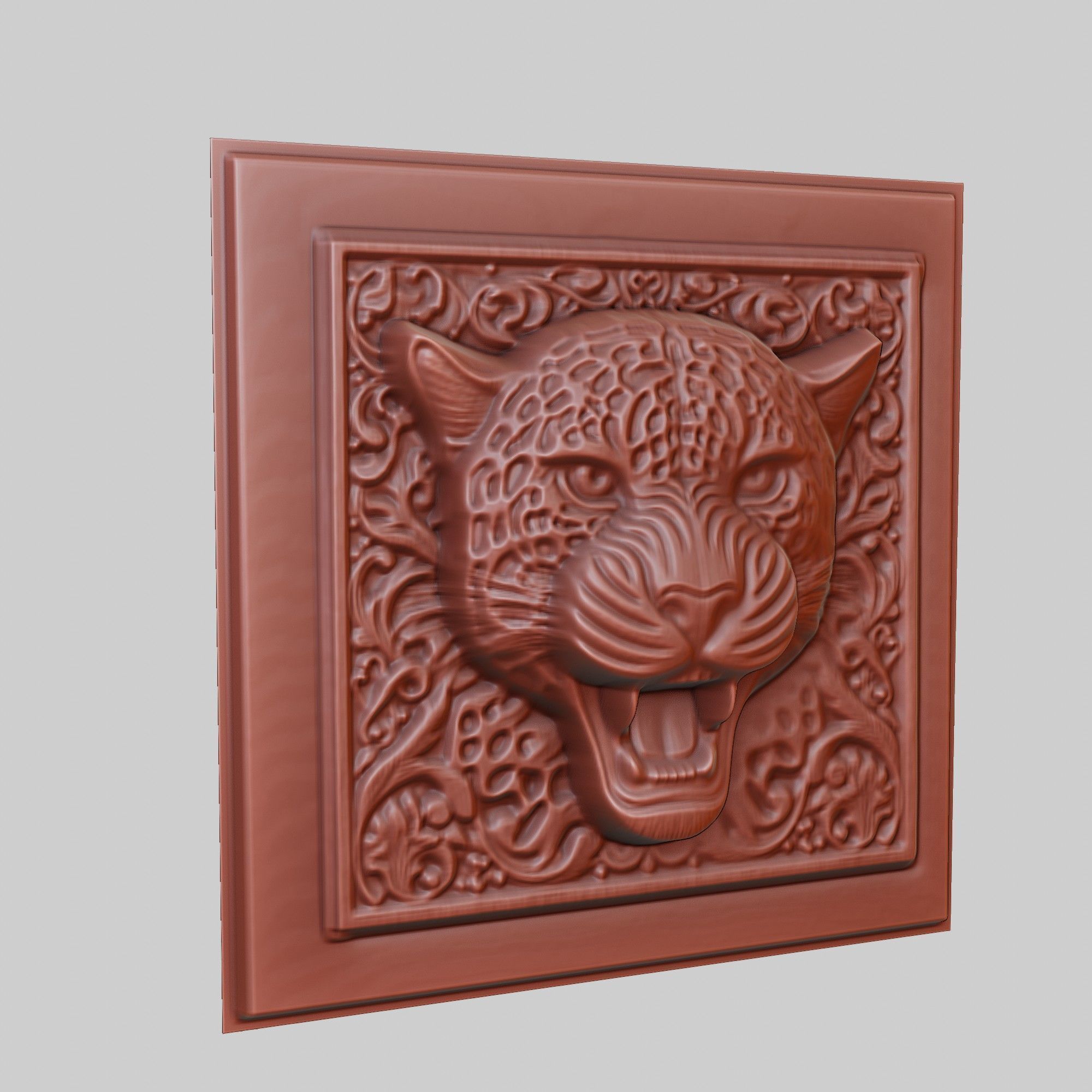 Jaguar Animal 3D print model_3