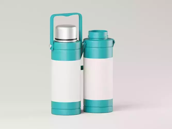 Vacuum Flask 3D Model