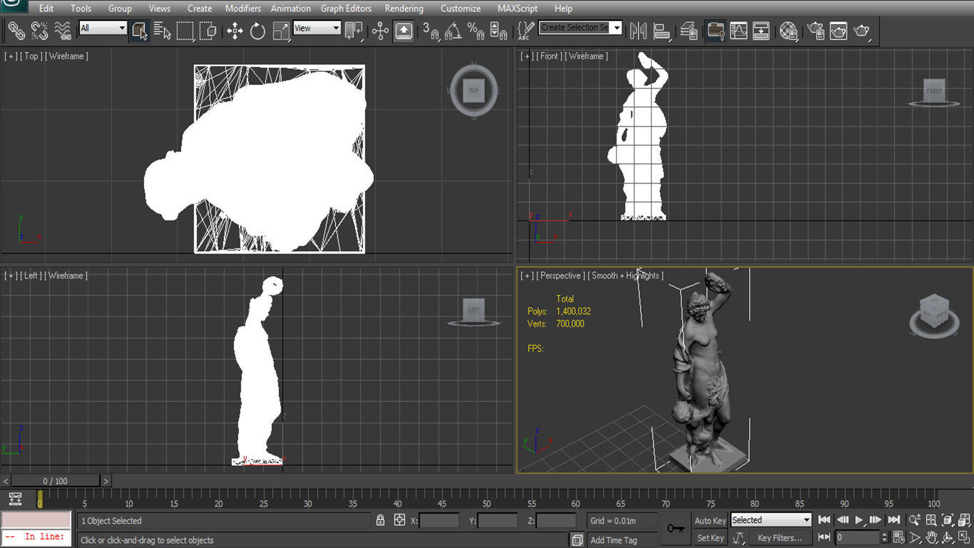Allegorical Seasons - Spring 3D model_7