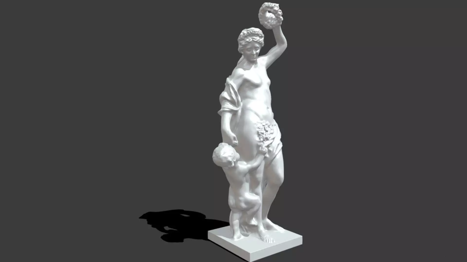 Allegorical Seasons - Spring 3D model_0