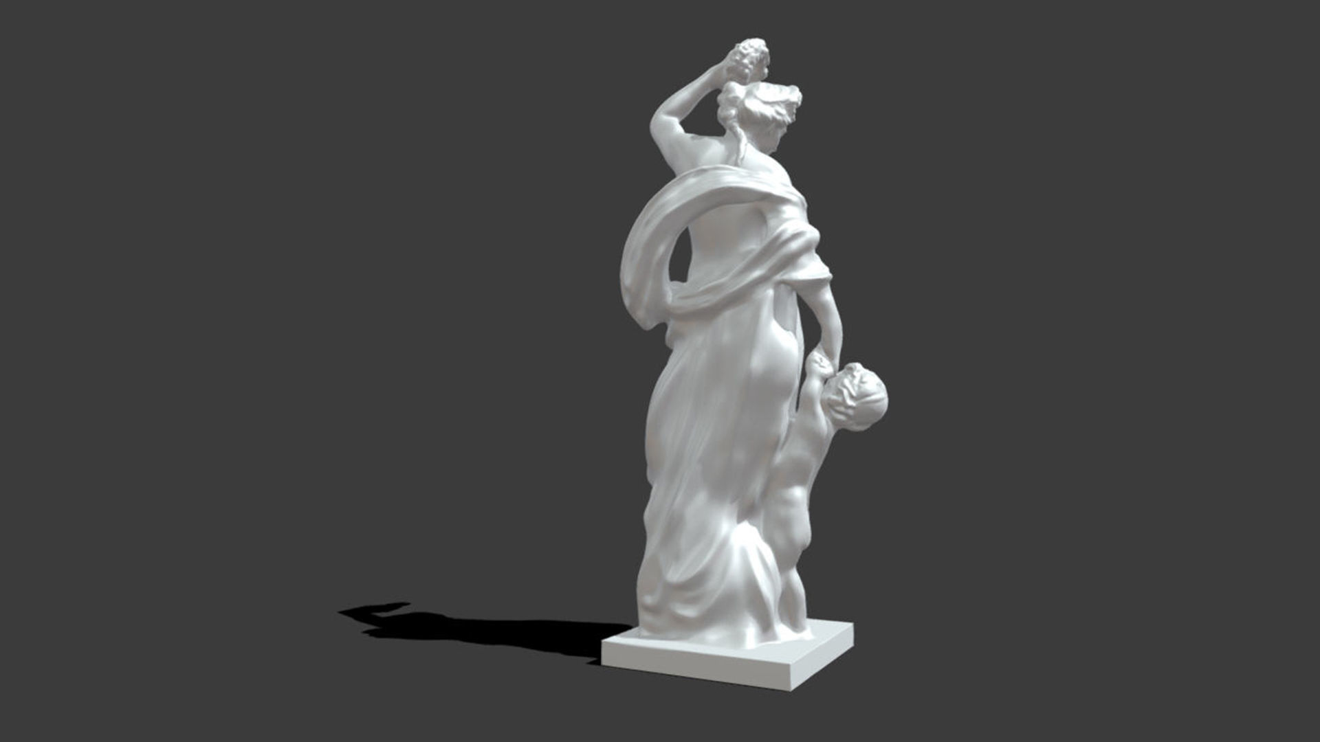 Allegorical Seasons - Spring 3D model_4