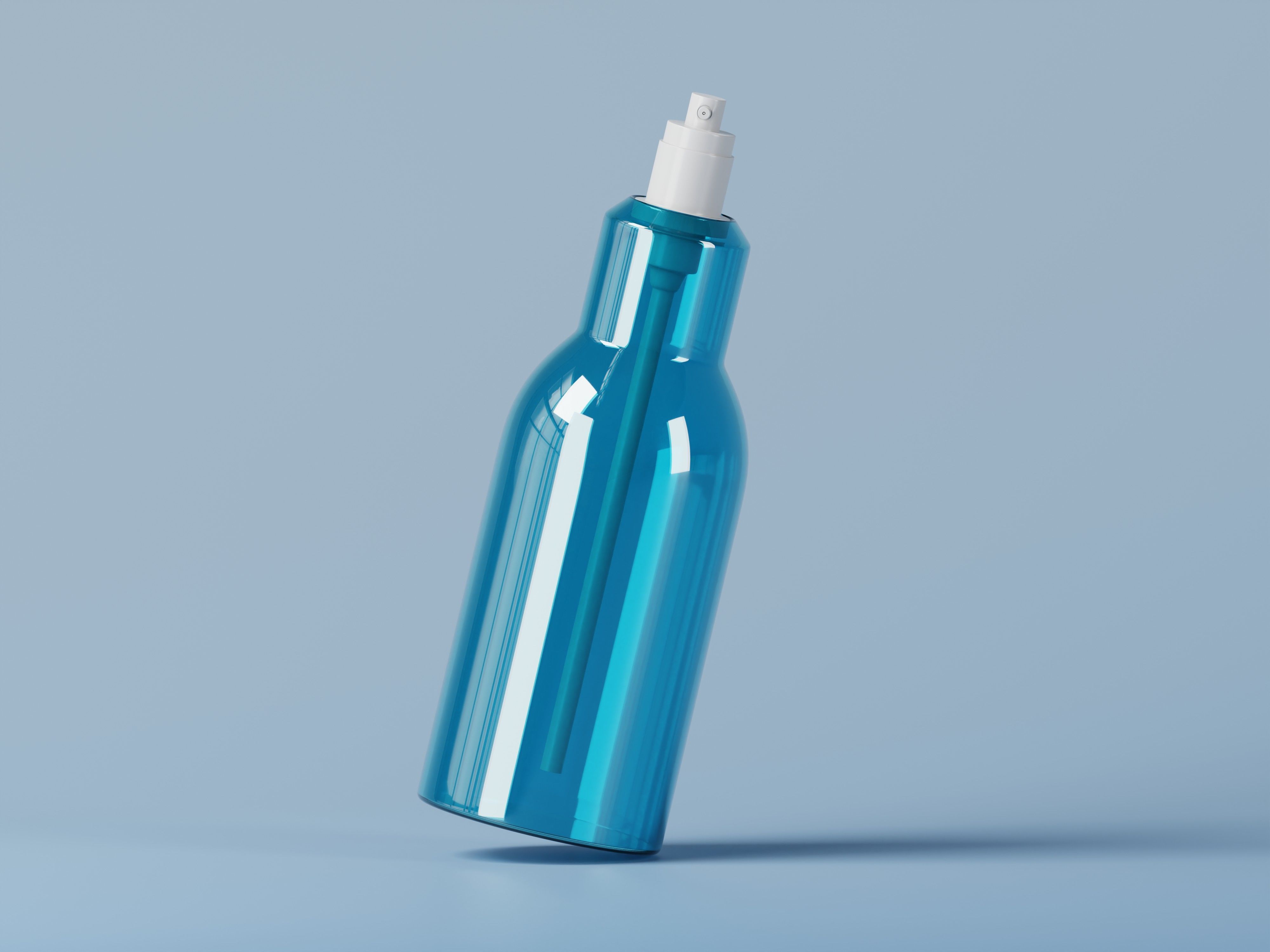 Cosmetic Liquid Spray Bottle 3D Model Low-poly 3D model_7