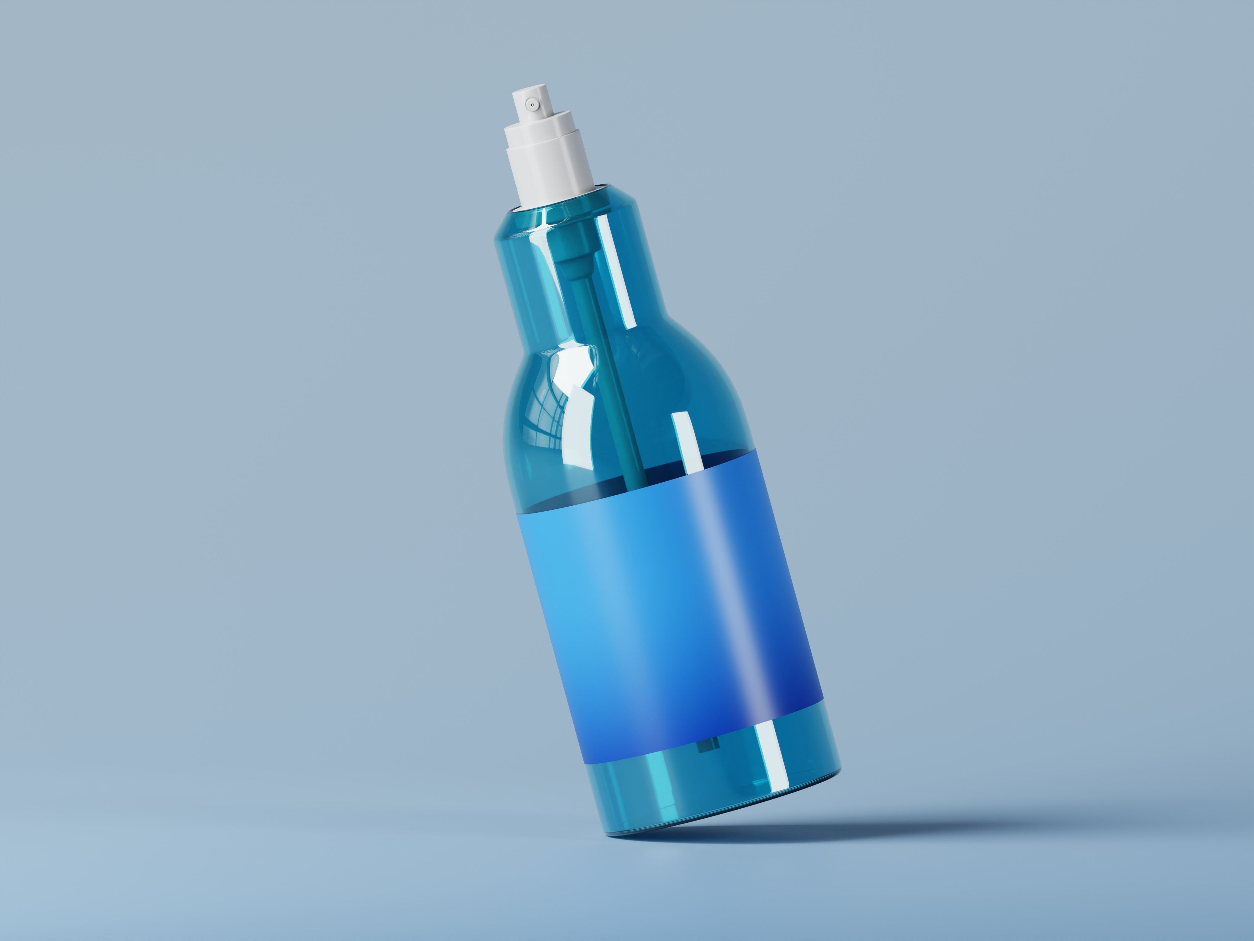 Cosmetic Liquid Spray Bottle 3D Model Low-poly 3D model_6