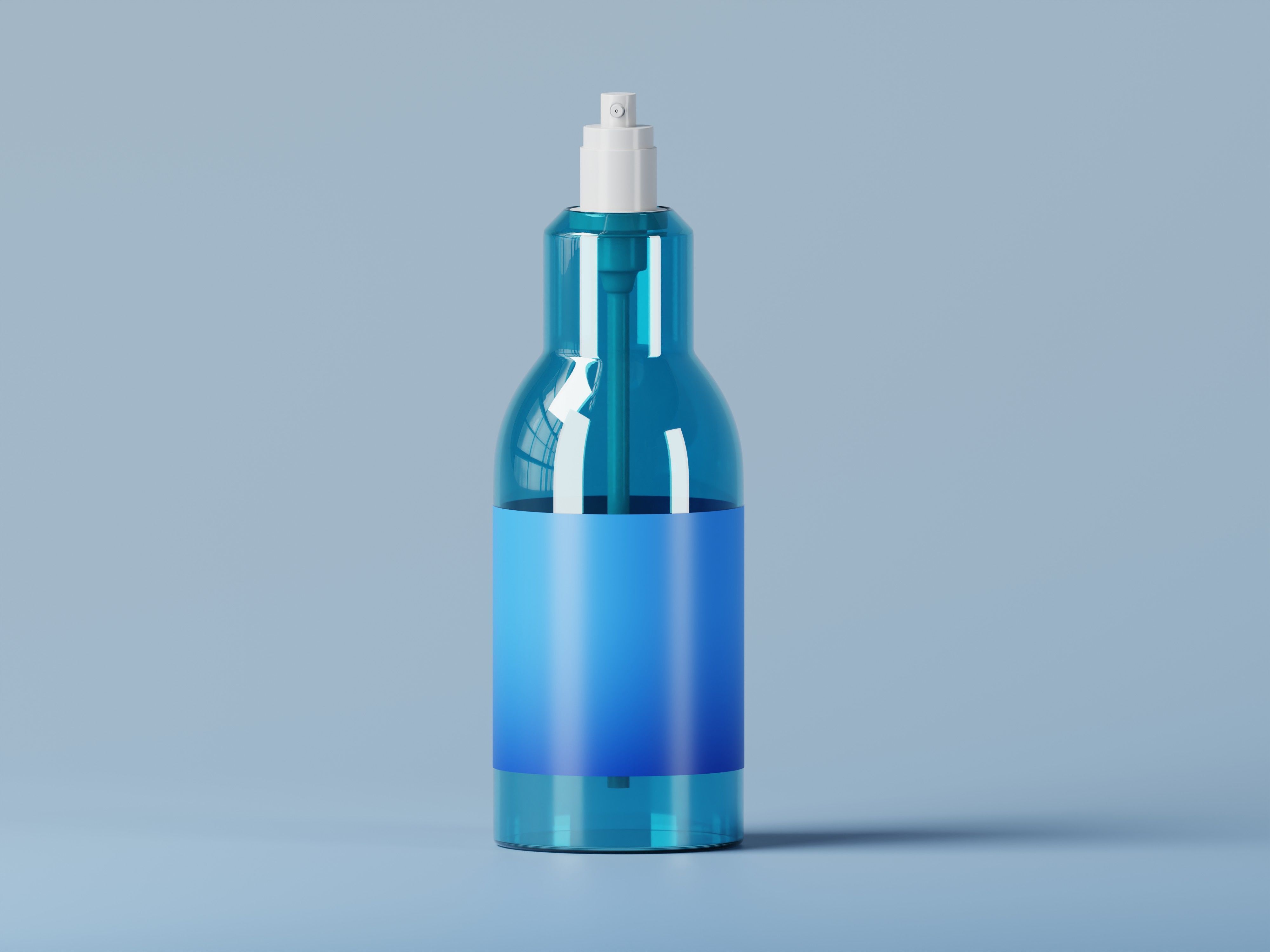 Cosmetic Liquid Spray Bottle 3D Model Low-poly 3D model_1