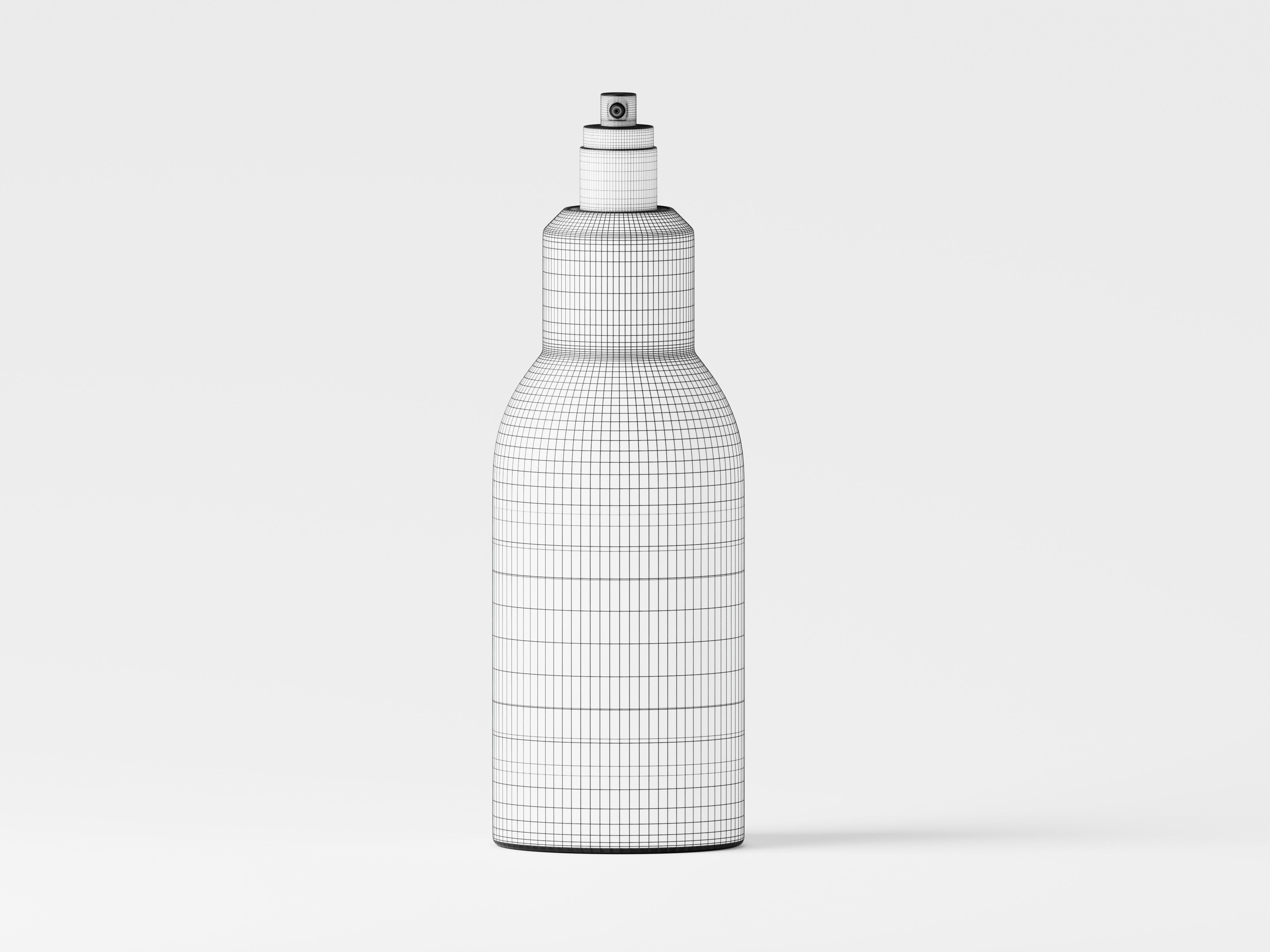 Cosmetic Liquid Spray Bottle 3D Model Low-poly 3D model_2