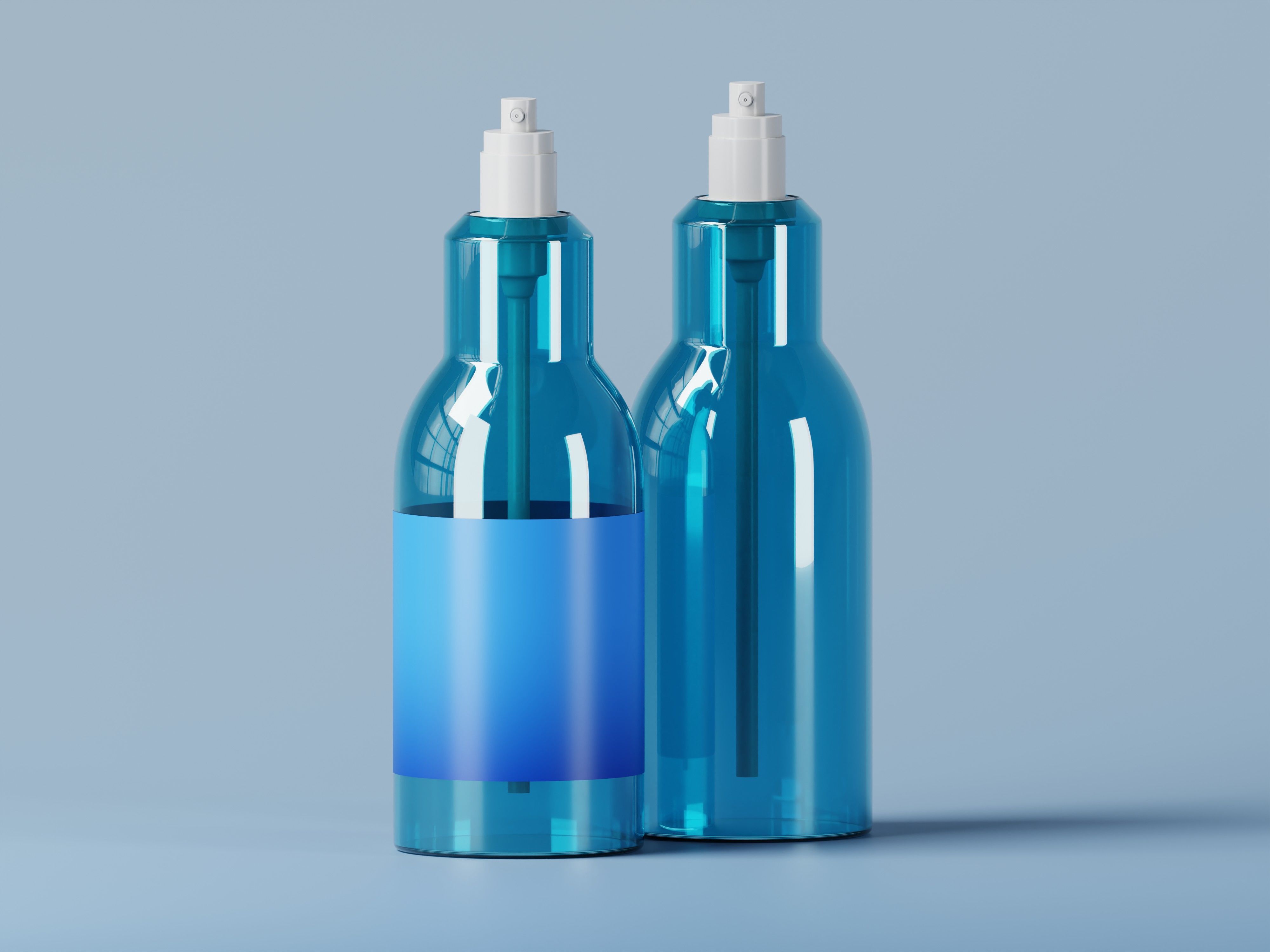 Cosmetic Liquid Spray Bottle 3D Model Low-poly 3D model_5