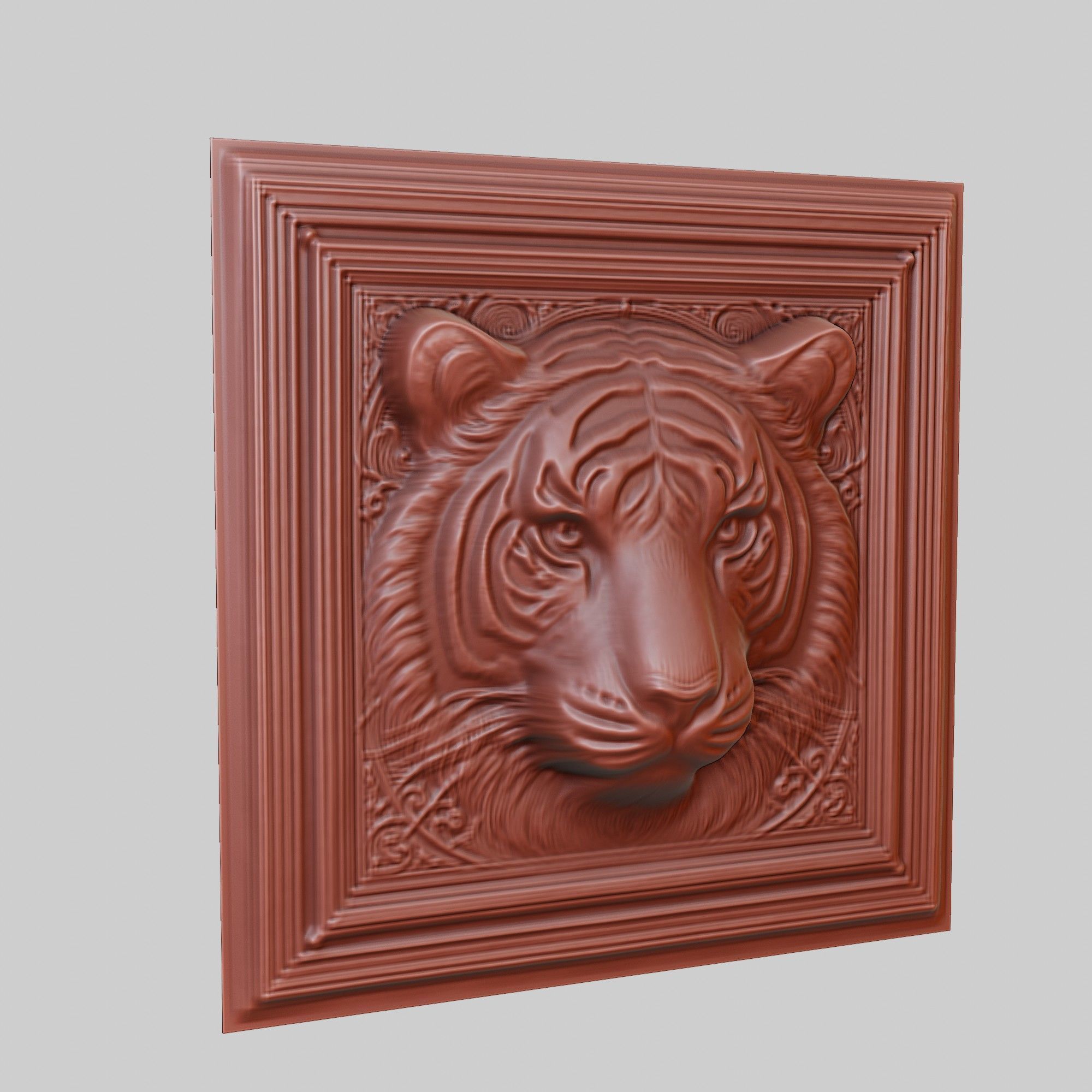 Tiger Animal 3D print model_3