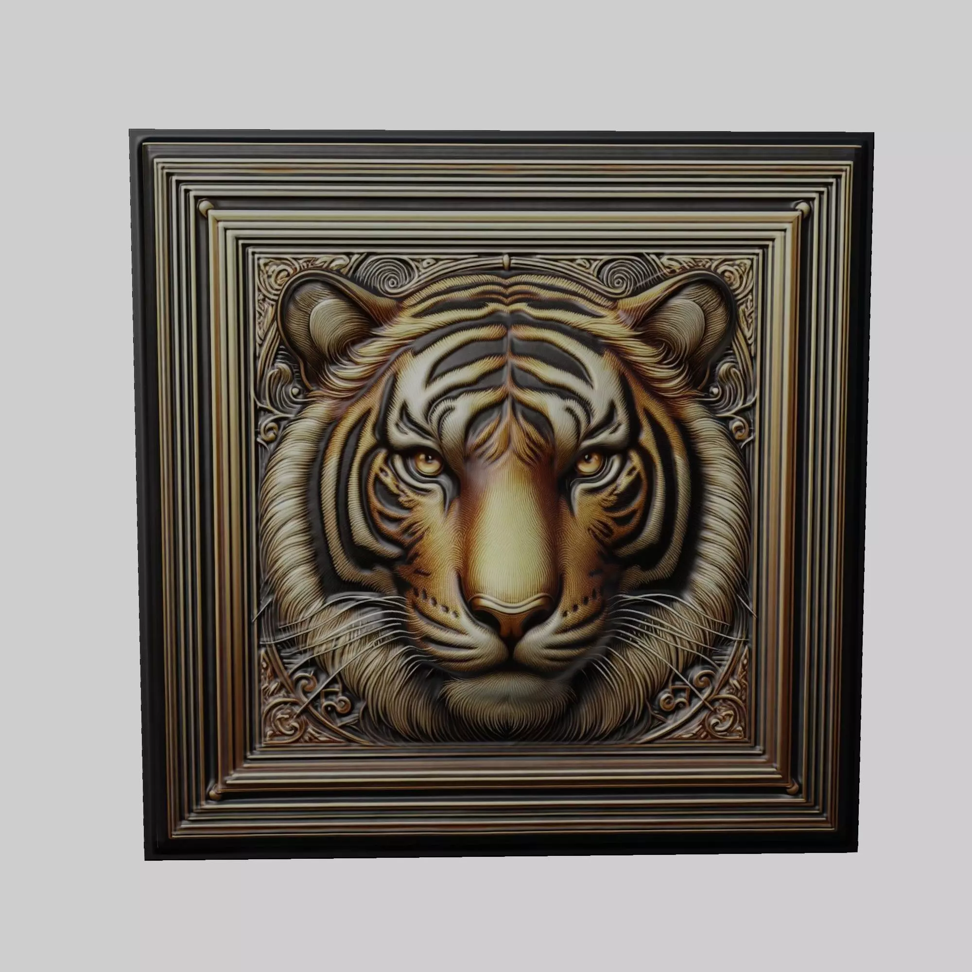 Tiger Animal 3D print model_0