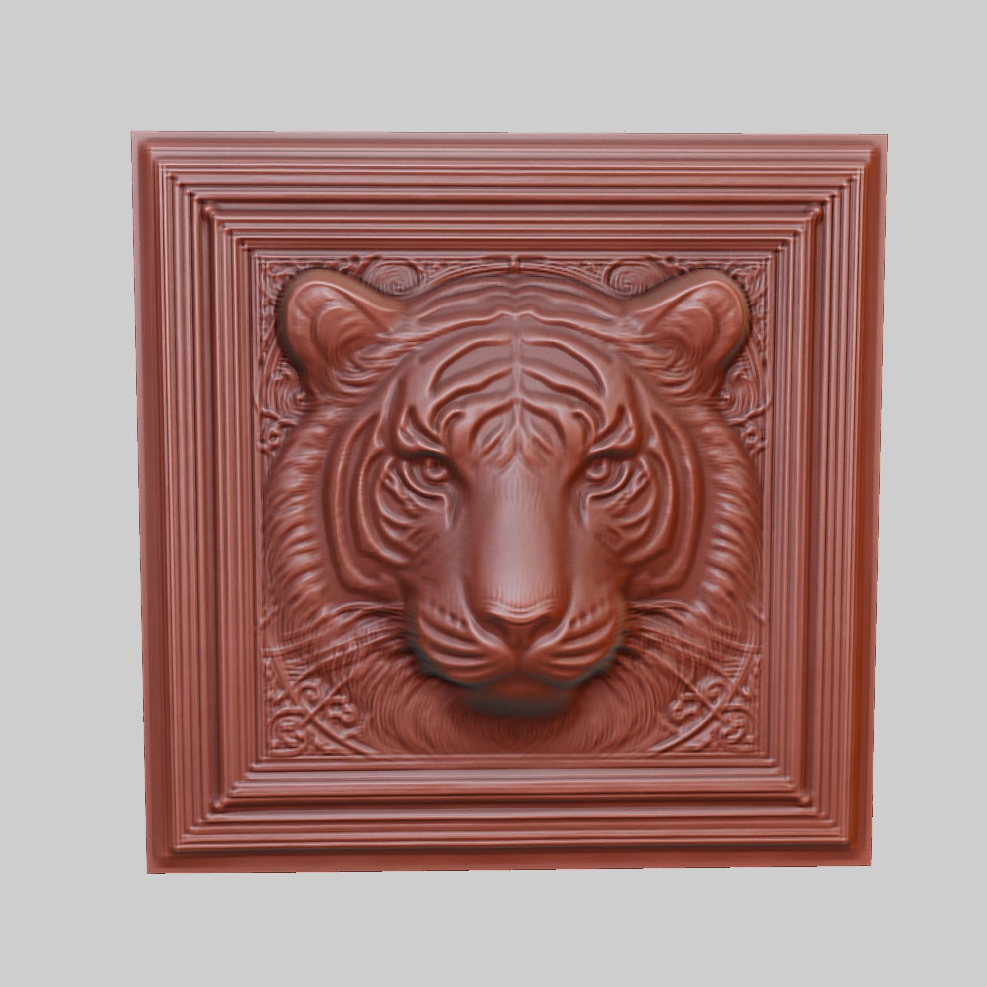 Tiger Animal 3D print model_2