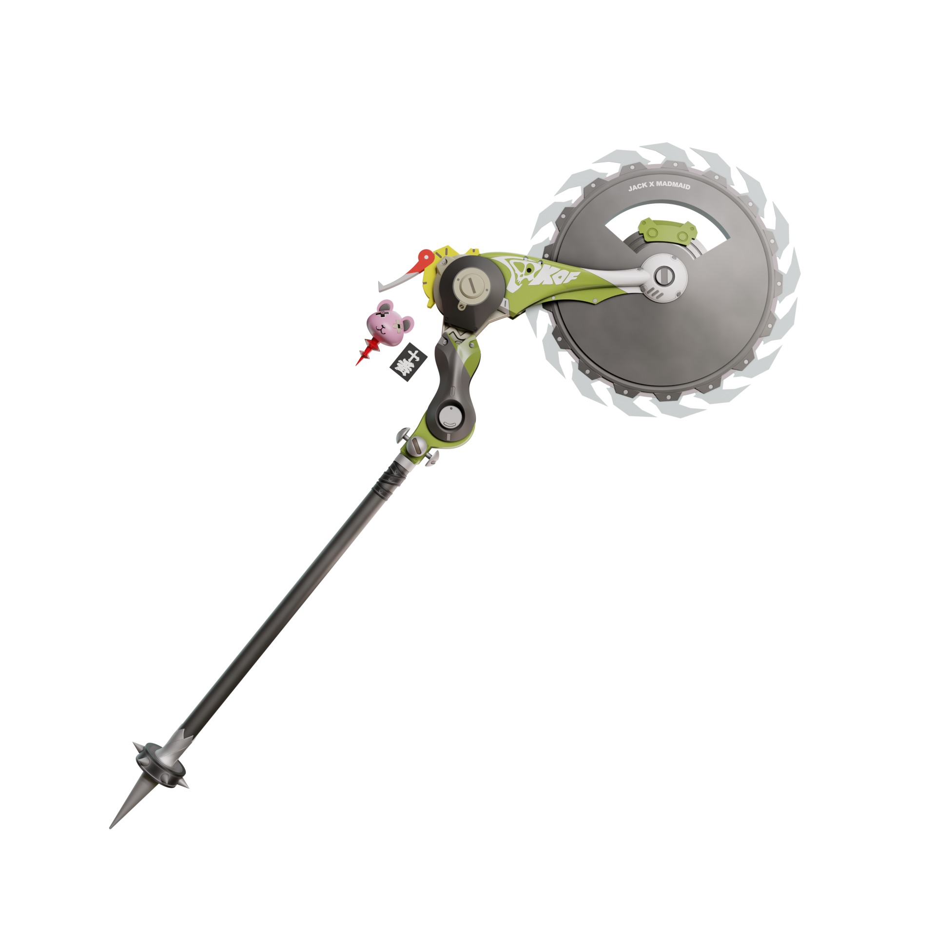 Corin Wickes - chainsaw Zenless Zone Zero cosplay 3D print model_13