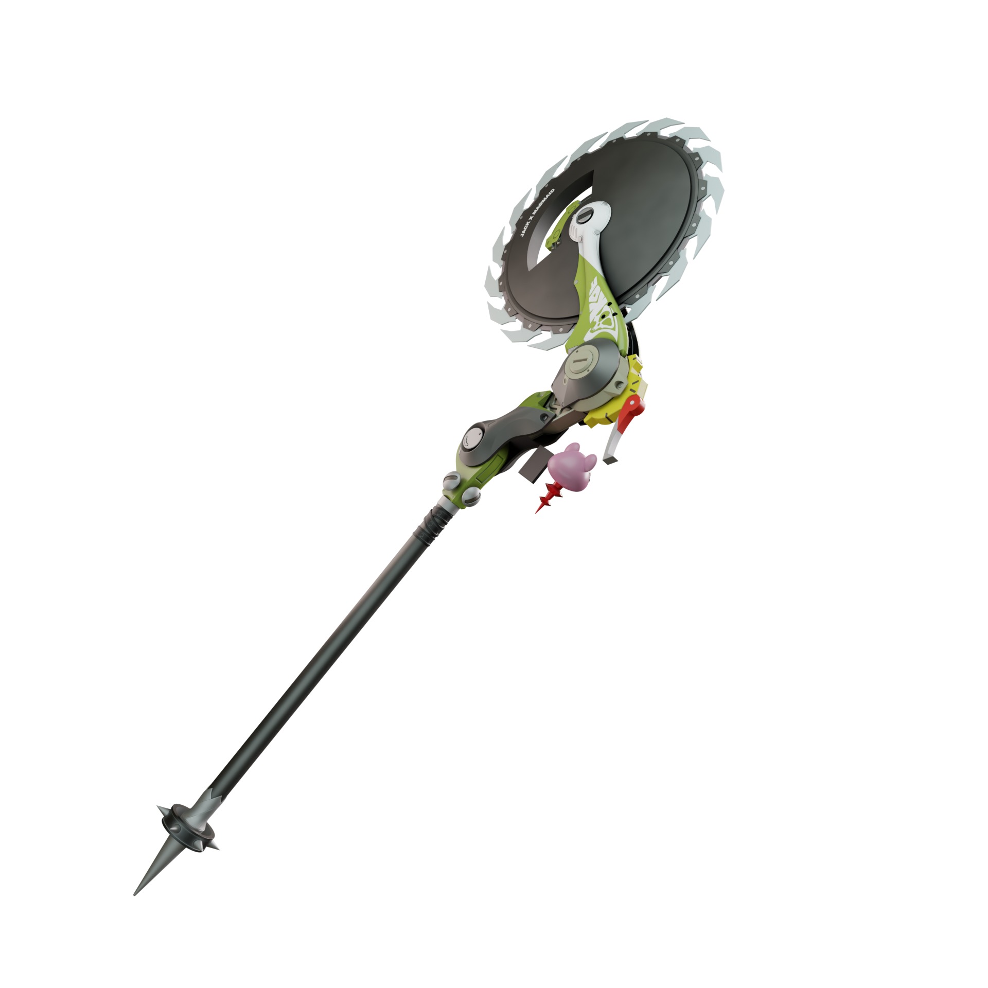 Corin Wickes - chainsaw Zenless Zone Zero cosplay 3D print model_12