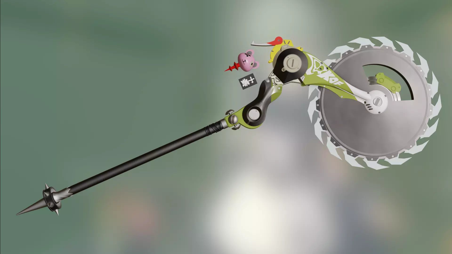 Corin Wickes - chainsaw Zenless Zone Zero cosplay 3D print model_0