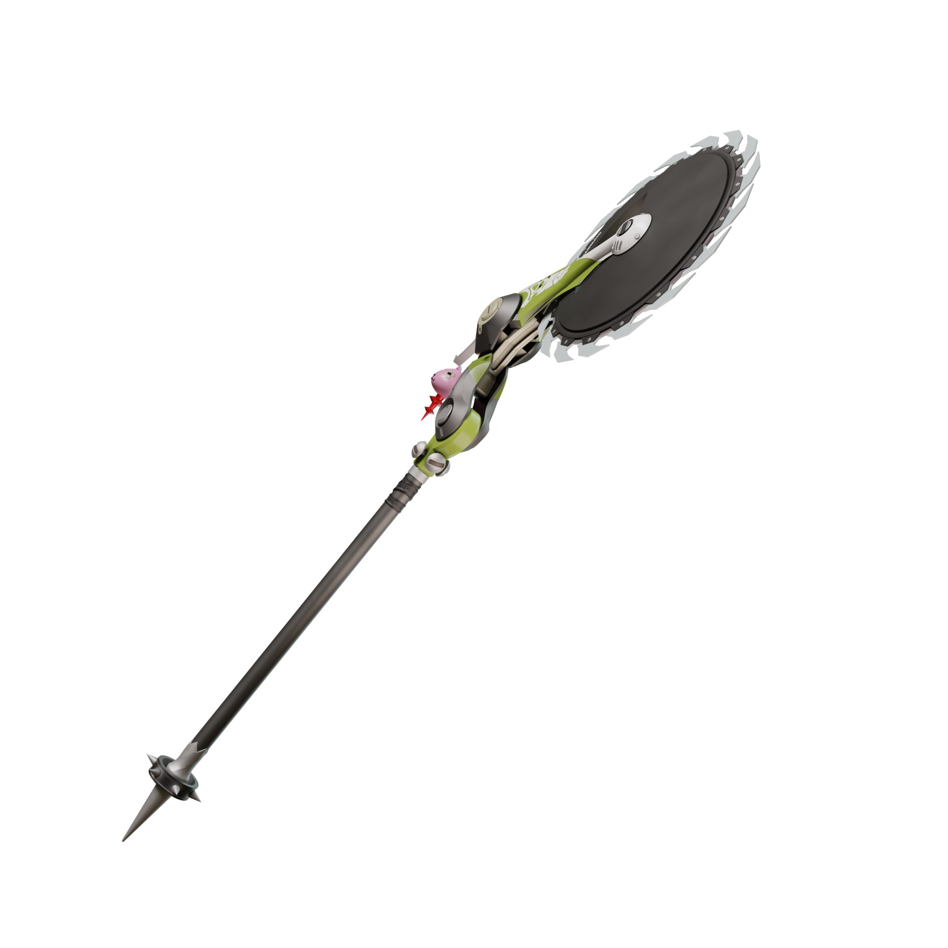 Corin Wickes - chainsaw Zenless Zone Zero cosplay 3D print model_10