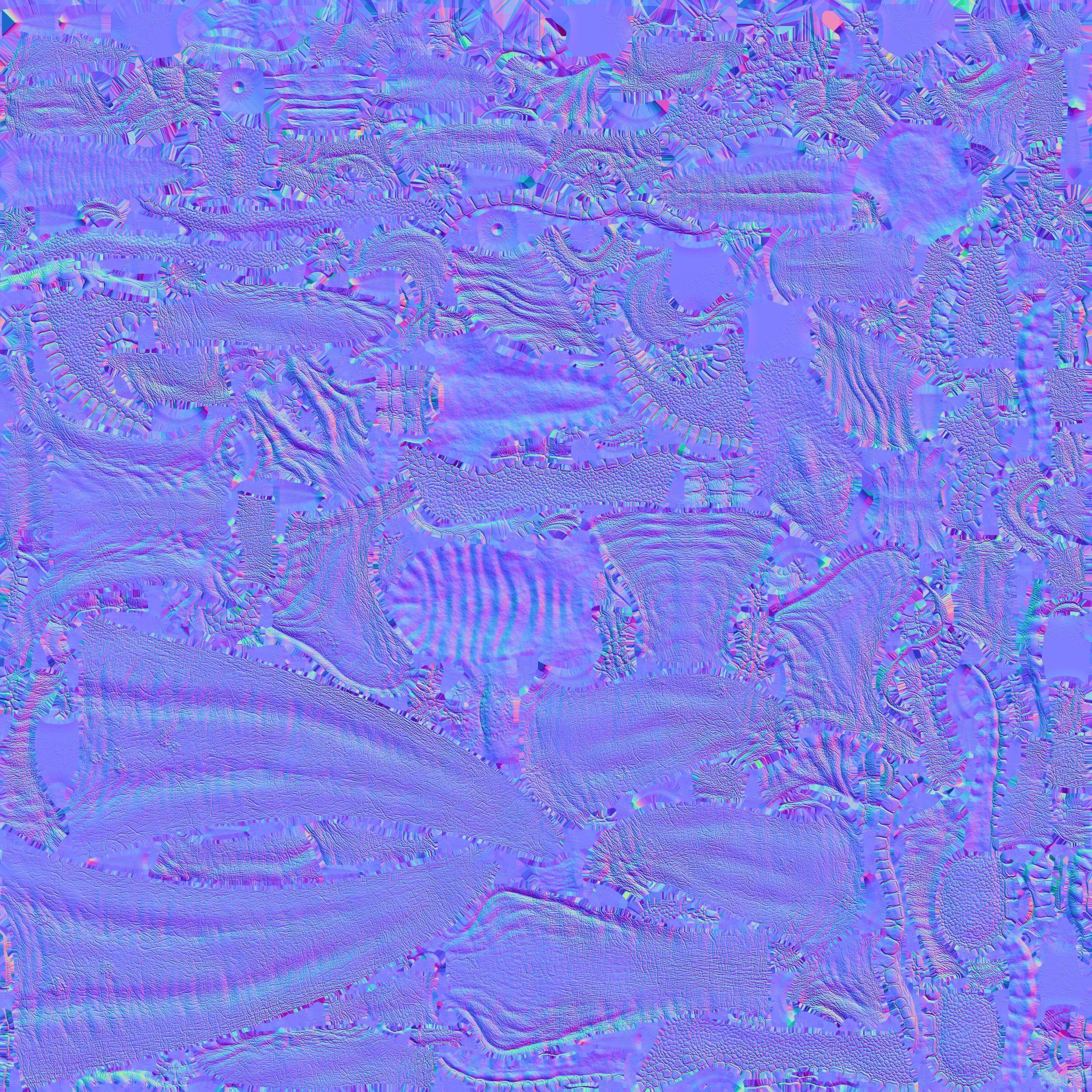 dinosaur Low-poly 3D model_7