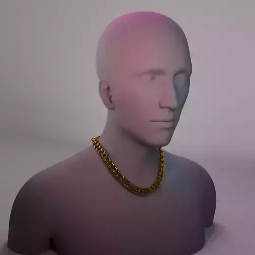 Gold Figaro Chain Necklace