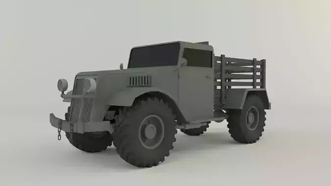military pickup truck