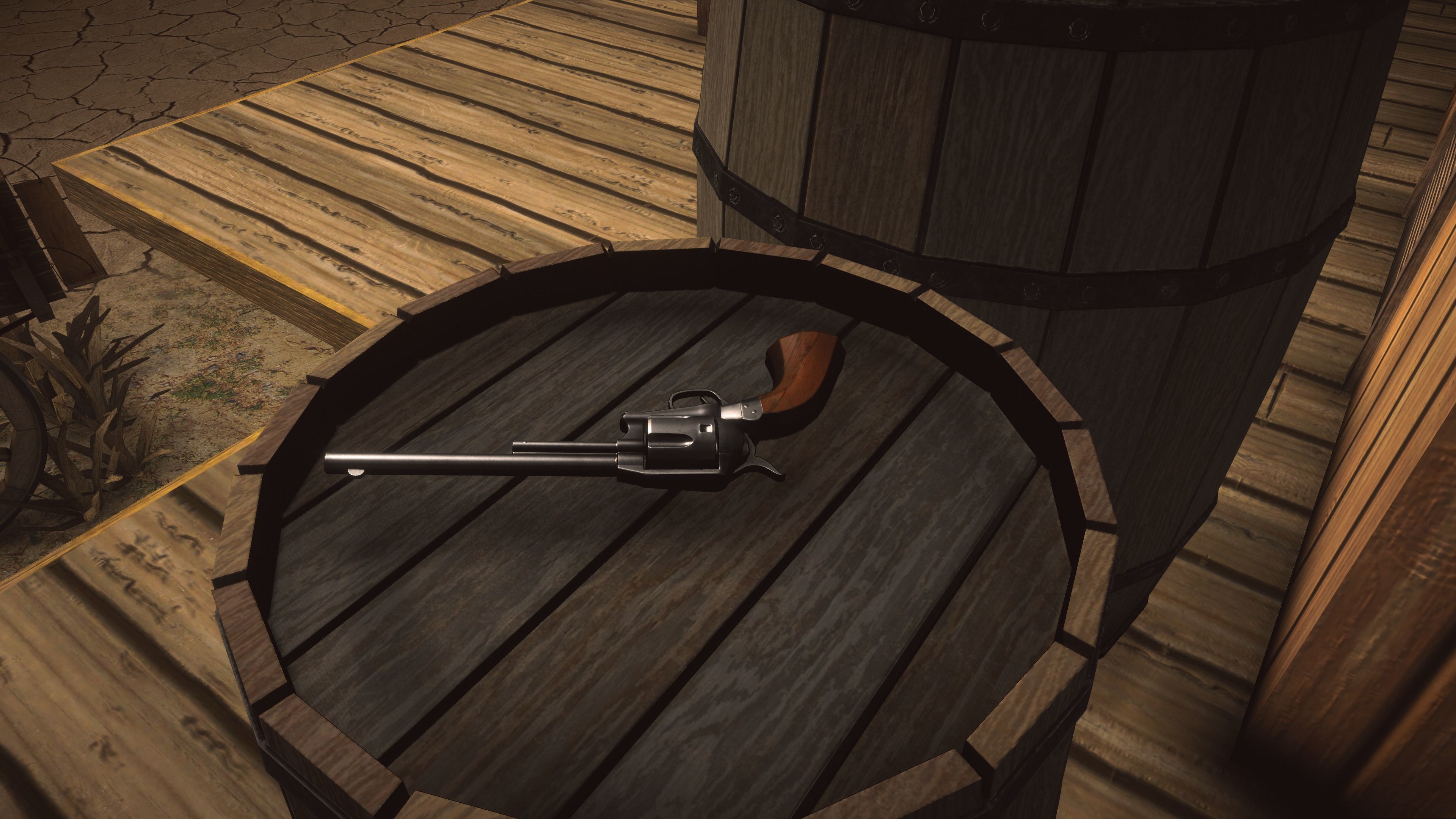 Western Colt Low-poly 3D model_6