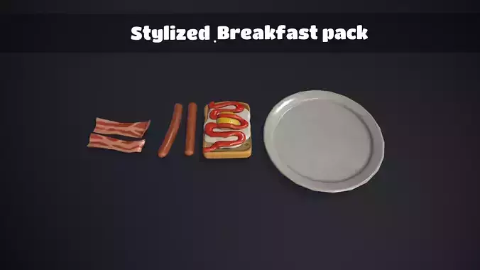 Stylized Breakfast T01