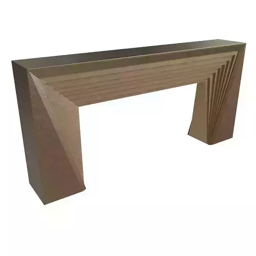 Black rooster decor norman console 