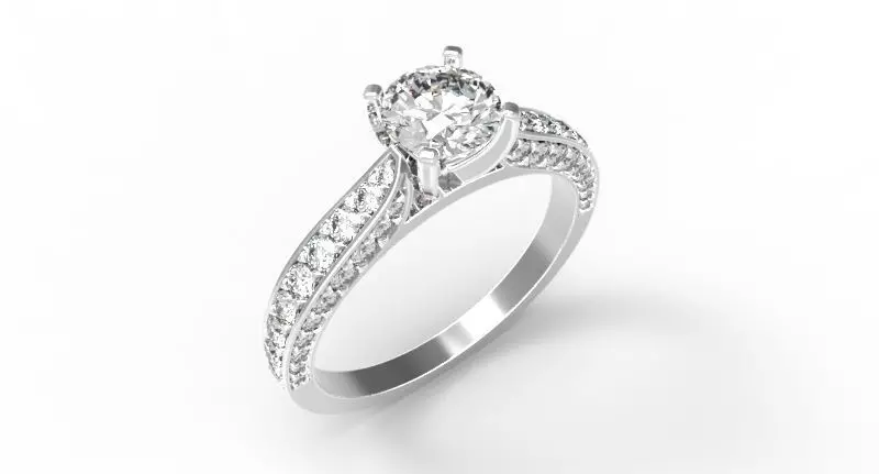 Ring Engagement 3D print model