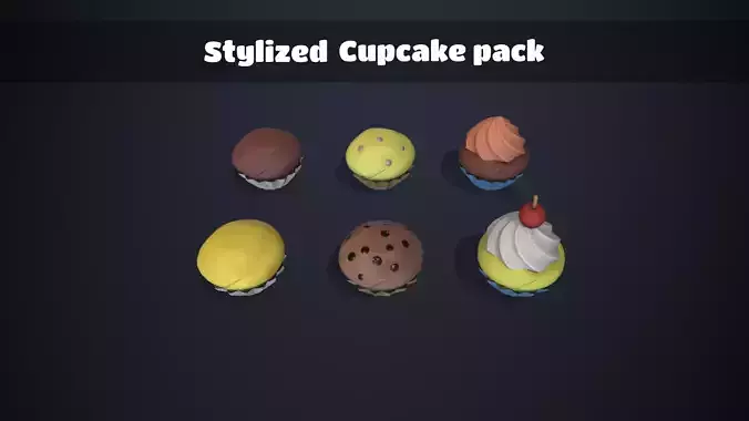 Stylized Cupcake