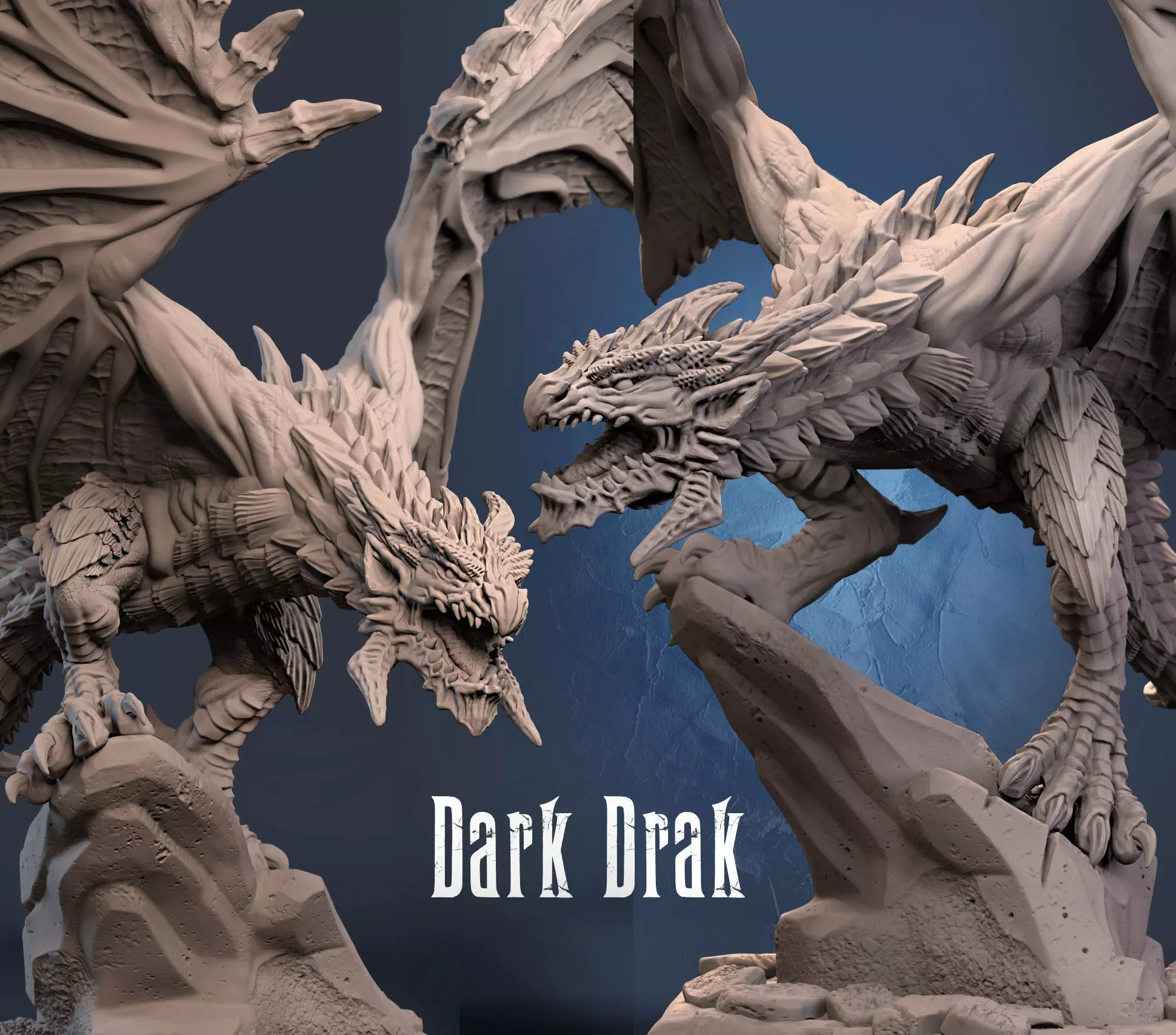The Dark Drak BOSS 3D print model