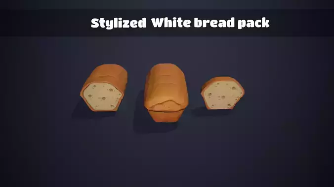 Stylized White bread