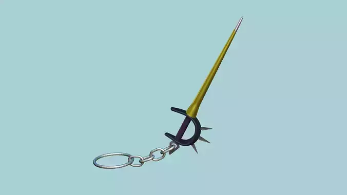 Bloodletter Keychain - Albion Online Weapon Pendant 3D print model