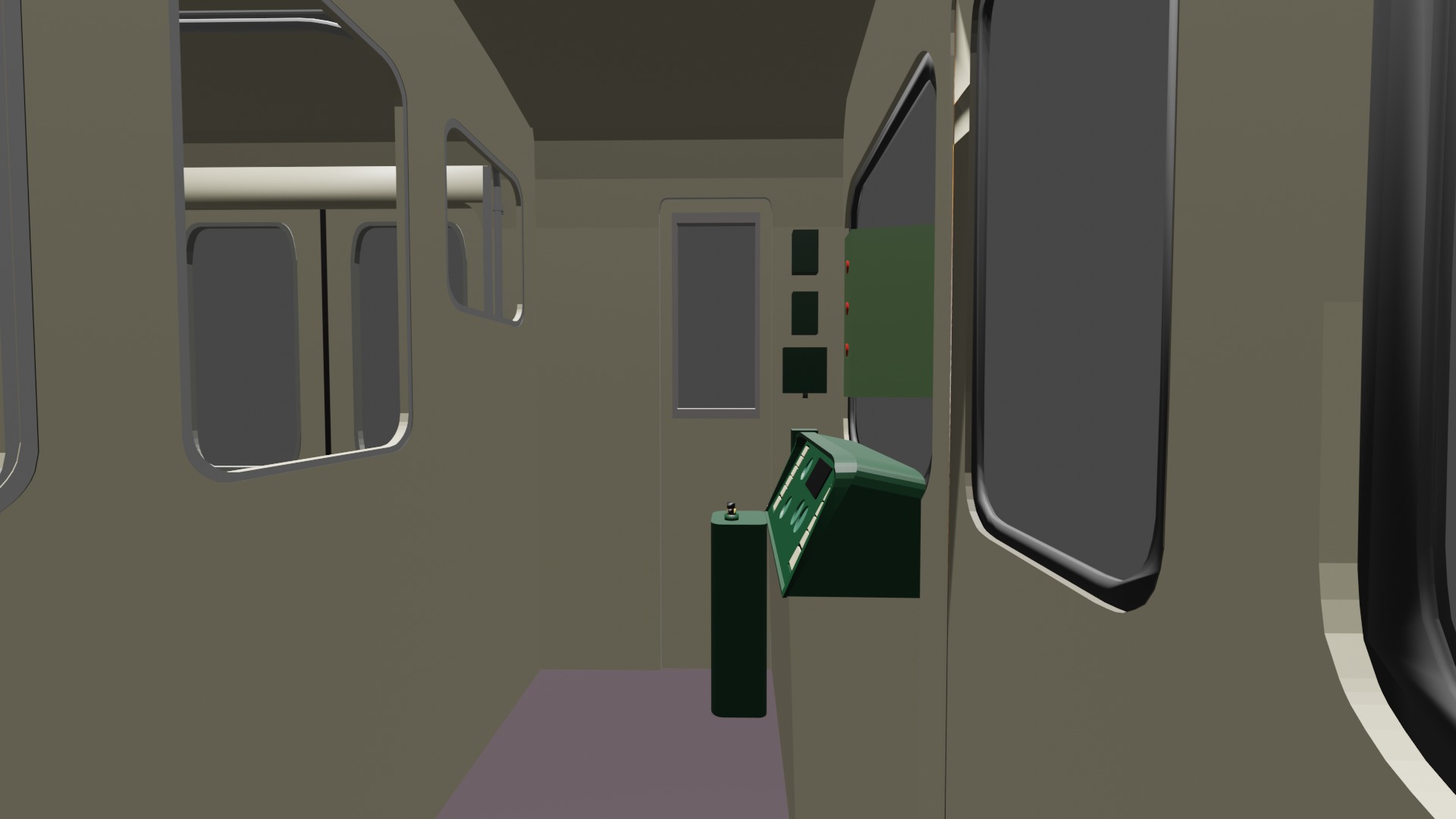 Nagoya 250 Subte Low-poly 3D model_2