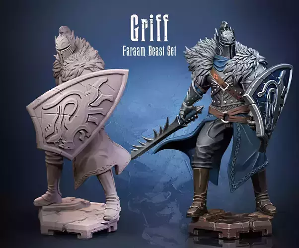 Griff the Knight - Faraam Beast Set 3D print model