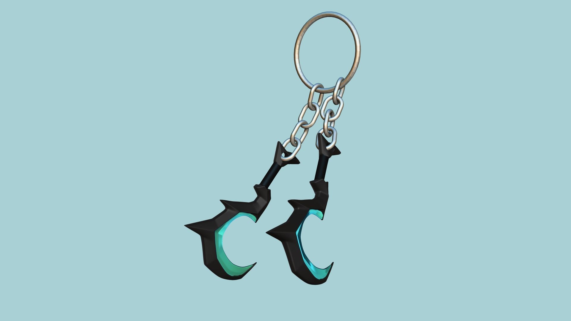 04 Albion Online Weapon Keychain Kit - Bloodletter Carving 3D Model Collection_27