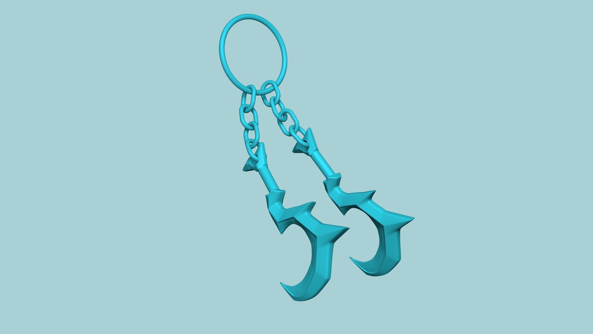 04 Albion Online Weapon Keychain Kit - Bloodletter Carving 3D Model Collection_25