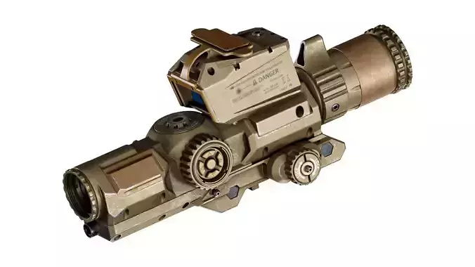 VORTEX XM157 LPVO SCOPE Low-poly 3D model