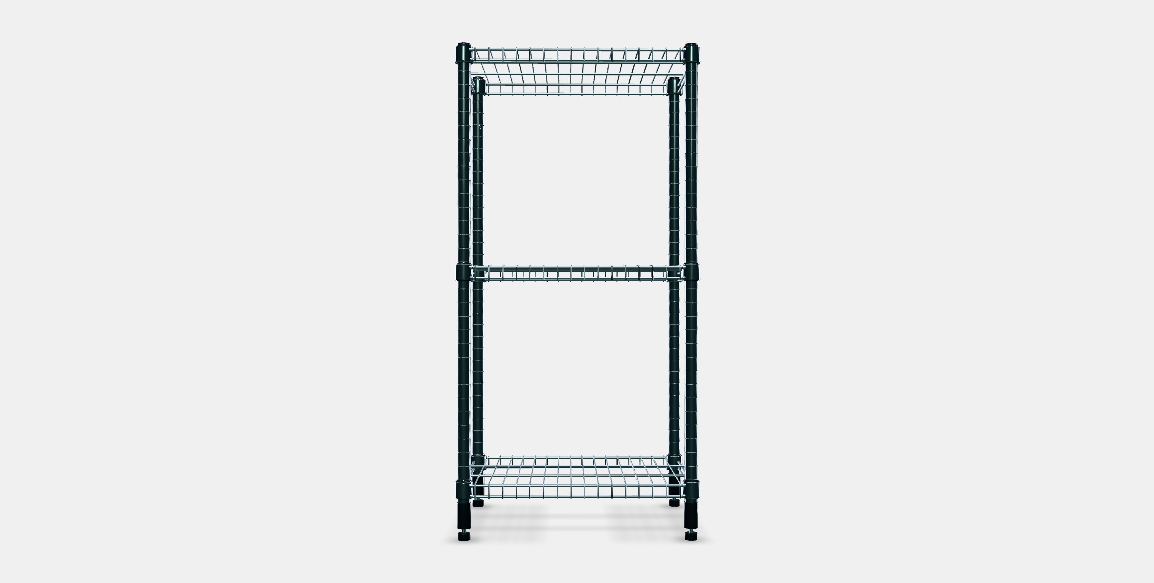 OMAR Shelving unit 2 Low-poly 3D model_10
