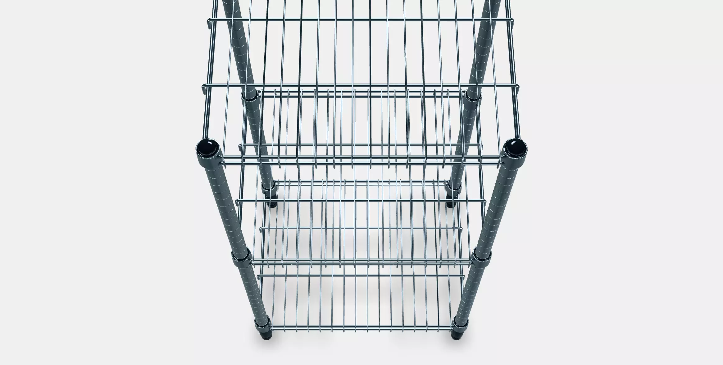 OMAR Shelving unit 2 Low-poly 3D model_0