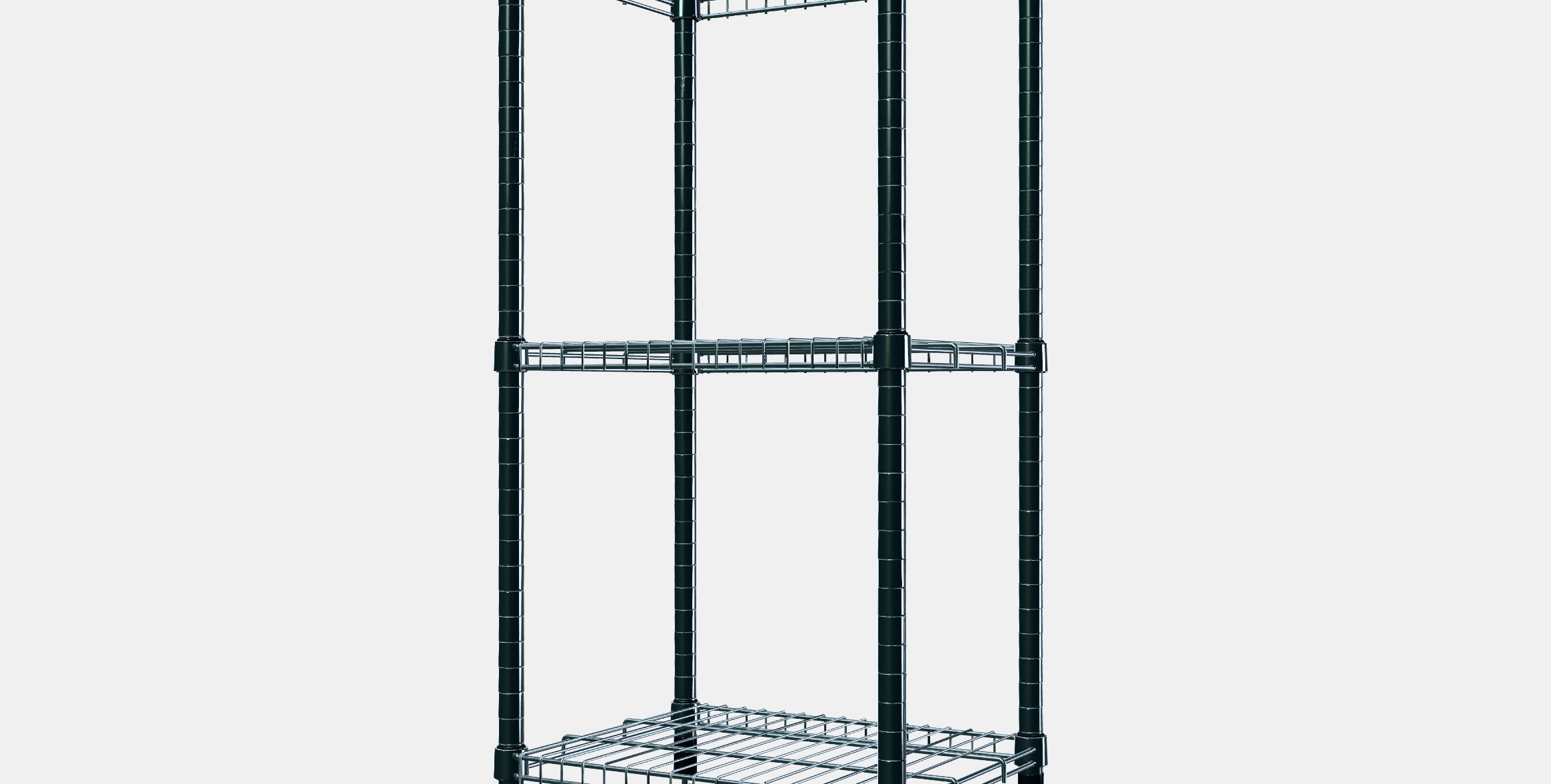 OMAR Shelving unit 2 Low-poly 3D model_13