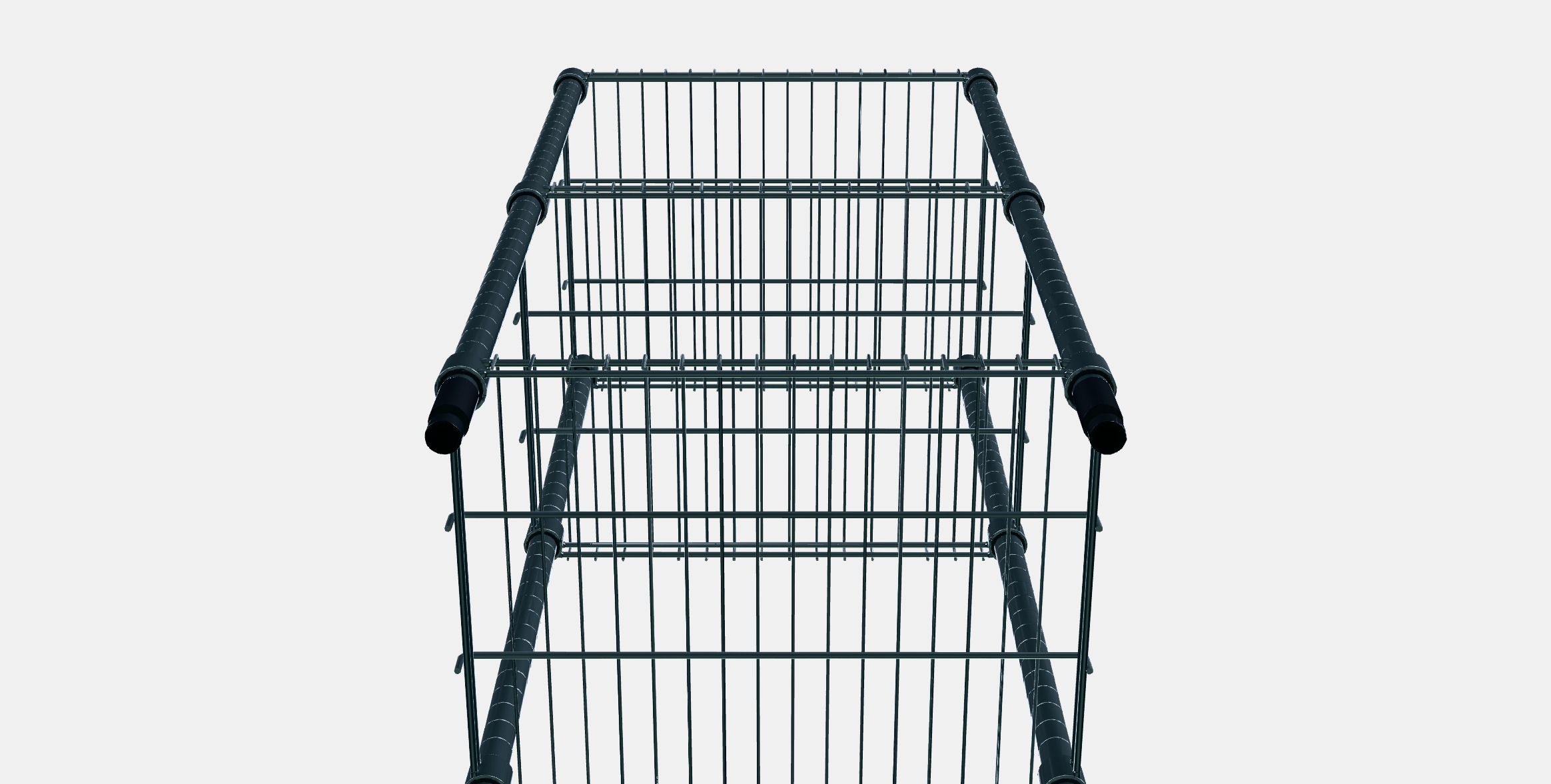 OMAR Shelving unit 2 Low-poly 3D model_7