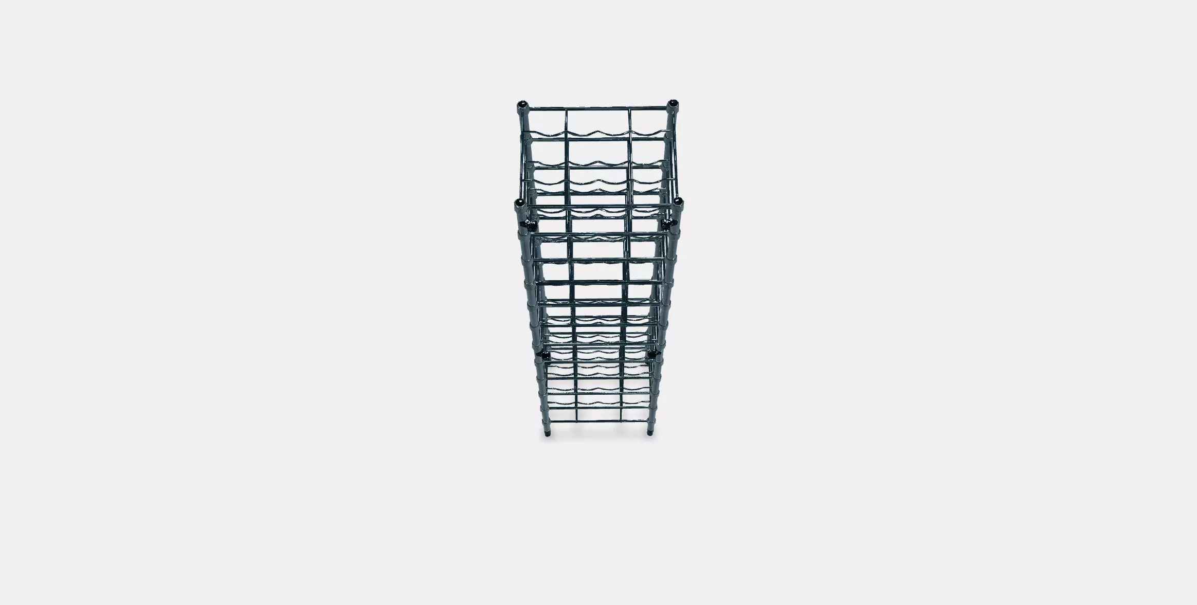 OMAR Bottle shelf 1 Low-poly 3D model