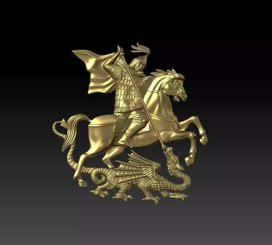 St George 3D print model_0
