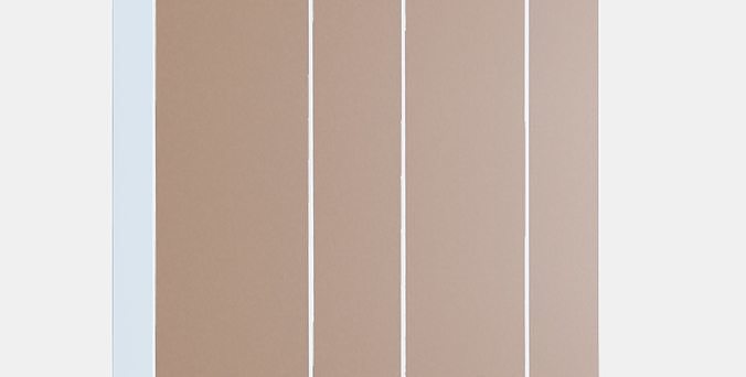PAX 4 wardrobe frames 1 Low-poly 3D model