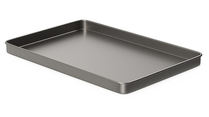Bakeware Oven Tray 3D model 5