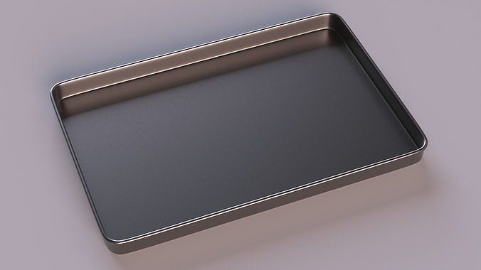 Bakeware Oven Tray 3D model 4