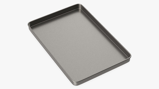 Bakeware Oven Tray 3D model 7