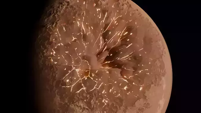 Procedural planet absorption