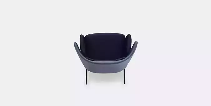 BINGSTA High-back armchair