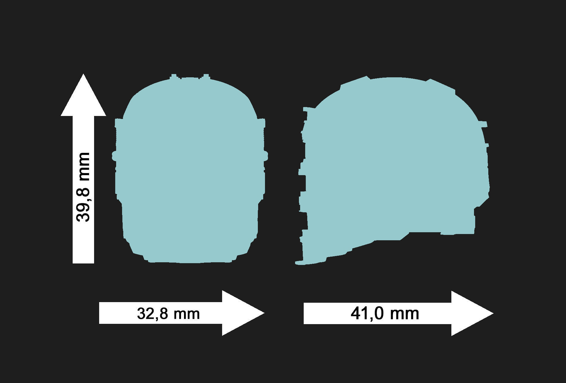 Helmet Isaac Clarke Dead Space Action Figure 3D print model_6
