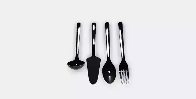 IKEA 365 4-piece serving set