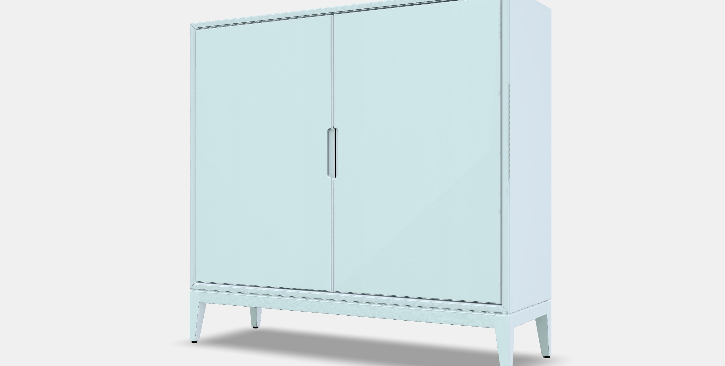 REGISSOR Cabinet Low-poly 3D model_13