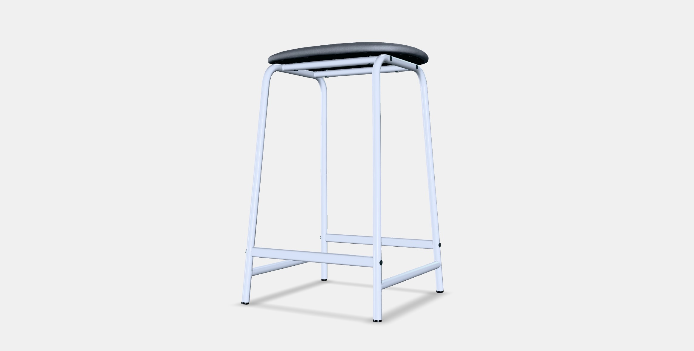 GRASALA Bar stool Low-poly 3D model_6