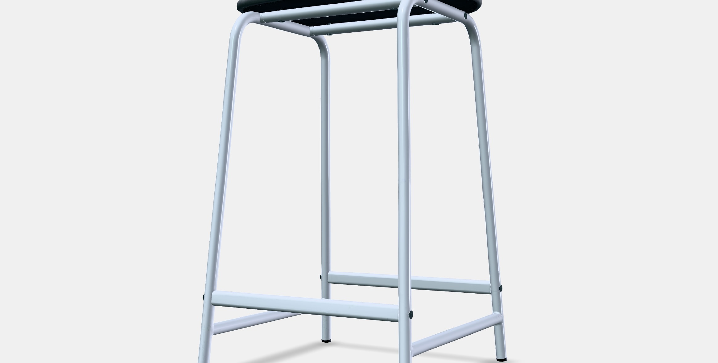 GRASALA Bar stool Low-poly 3D model_13